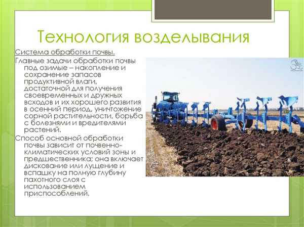 Энергосберегающие технологии возделывания полевых культур в южных районах России