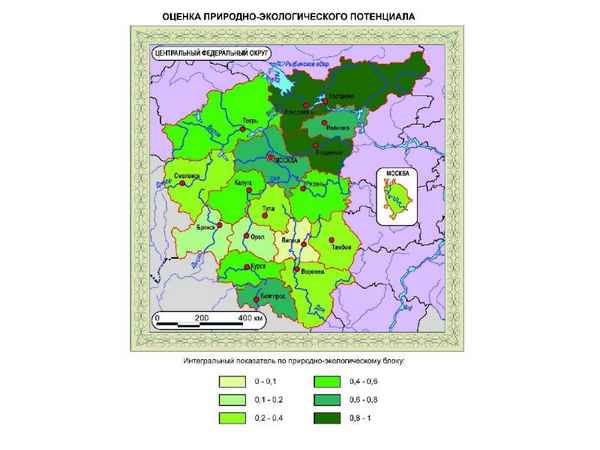 Туристско-рекреационная оценка климатических условий Ивановской области 