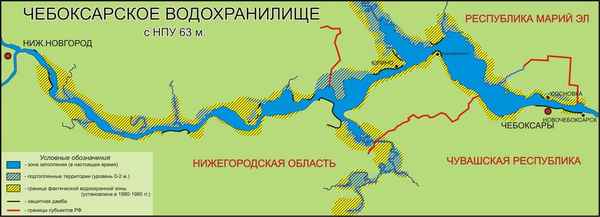 Особенности переформирования берегов Чебоксарского водохранилища (в пределах Чувашской Республики)