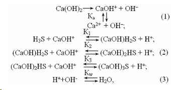Расчет констант ионообменного равновесия в системе вода-сахароза-гидроксид кальция 