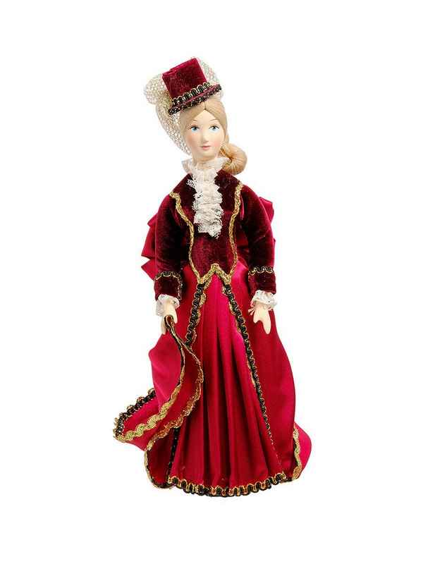 Сувенирная кукла в историческом костюме